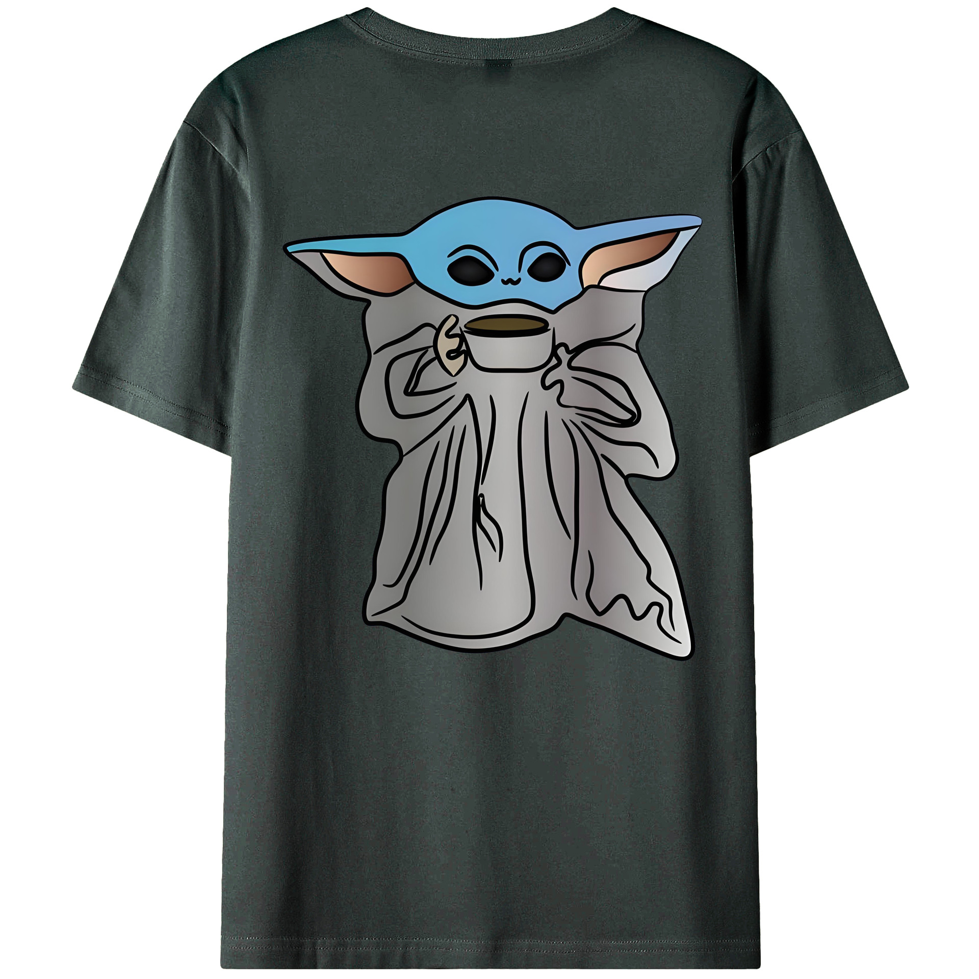 （画像用） スター・ウォーズ Star Wars 綿100％ メンズ半袖Tシャツ（バックプリント） 通気性